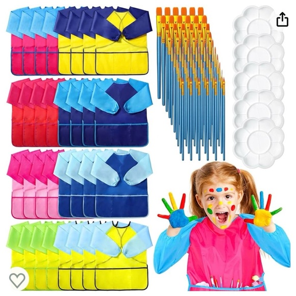 Other - 72 piece art sets for classroom or daycare. 24 sets.